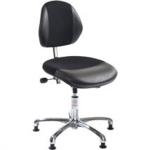 Siège atelier DUO - Imitation cuir et Tissu 3D - Bas - Global Professional Seating