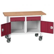 Etabli Monobloc Roulant Verso1250x600 M2 - Bott