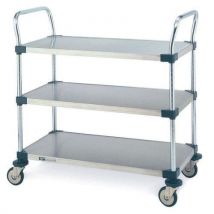 Serveerwagen - 3 legborden - Draagvermogen 170 kg