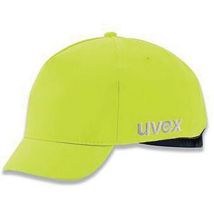 Uvex - Stootpet High-Vis U-cap Sport - Geel - 60-63cm - EN 812