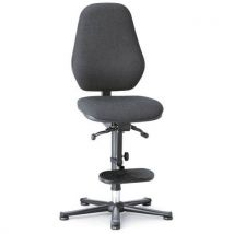 Werkplaatsstoel Esd Basic Met Rugleuning Met Perm. Contact, - Bimos