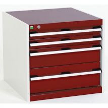 Armoire d'atelier à tiroirs cubio SL-656-4.1 - Bott