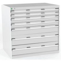 Armoire d'atelier à tiroirs Bott SL-107 - Hauteur 100 cm_Bott