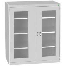 Armoire lourde à portes transparentes Cubio_Bott