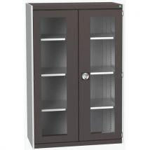 Armoire lourde à portes transparentes Cubio_Bott
