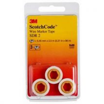 Markeringslint met opdruk voor dispenser STD 0 t/m 9, Scotchcode - 3M