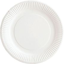 Bord Van Karton Bioline - Wit - 18 Cm, - Matfer
