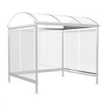 Abri fumeurs Combrailles - Verre - 2.6 x 2.25 m
