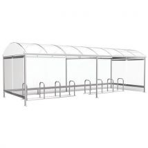 Abri cycles Combrailles - 8,12 x 2,43 m