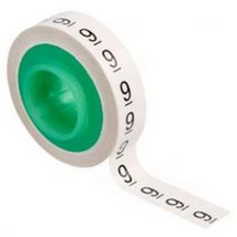 Markeringslint met opdruk voor dispenser STD 0 t/m 9, Scotchcode - 3M