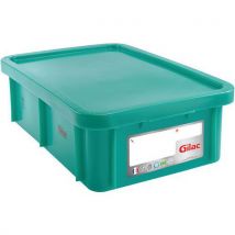Bac HACCP 25 litres rectangulaire avec couvercle - Gilac