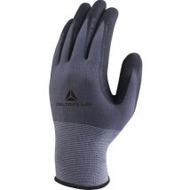Gants tricot polyamide spandex - paume nitrile/polyuréthane + picots