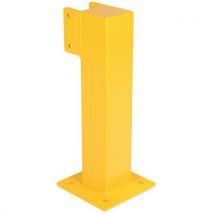Poteau acier galvanisé pour barrière de sécurité - Extérieur - Dancop