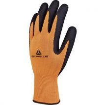 Gants tricot polyester - paume enduite mousse latex