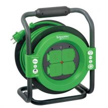 Haspel voor de bouwplaats - Ergonomische handgreep - 40 m HO7RNF 3G1,5 IP44 - Schneider Electric