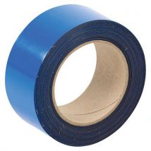 Magnetische tape, uitwisbaar, voor markeren 10 m - Blauw - Manutan