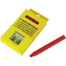 Zeshoekig Industrieel Krijt Geel 12 Cm, - Mondelin