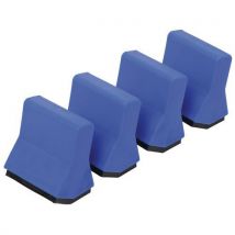 Lot de 4 patins pour échelle transformable - Manutan