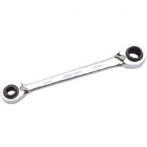 Clé polygonale cliquet 4 en 1