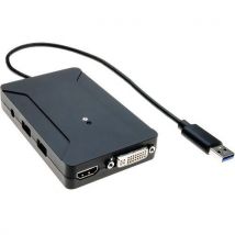 Carte graphique USB 3.0 HDMI et DVI double écran