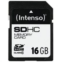 Kaart MicroSDHC 16 GB klasse 10 - INTENSO