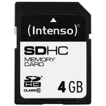 Kaart SDHC 4 GB klasse 10 - INTENSO