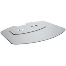 Vloerplaat PFF 7030 zilver te plaatsen dubbele buis VOGEL'S