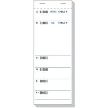 Doorschrijfblok Voor Café-restaurant Drievoud - 95 X 260 Mm, - Matfer