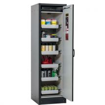 Armoire de sécurité Q-CLASSIC-30 Gris/Jaune RAL 1004 - asecos