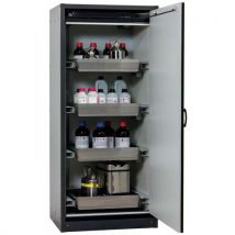 Armoire de sécurité Q-CLASSIC-30 Gris/Vert RAL 6011 - asecos