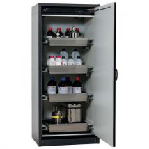 Armoire de sécurité Q-CLASSIC-30 Gris/Blanc RAL 9010 - asecos