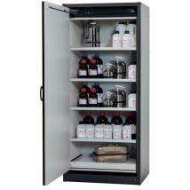 Armoire de sécurité Q-CLASSIC-30 Gris/Jaune RAL 1004 - asecos