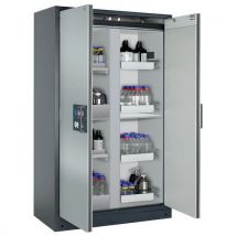 Armoire de sécurité Q-CLASSIC-90 gris/asecos argent - asecos