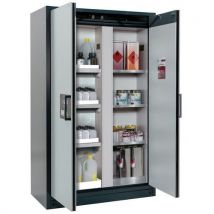 Armoire de sécurité Q-CLASSIC-90 Gris/Gris clair RAL 7035 - asecos