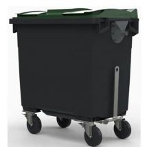 Conteneur mobile SULO - Timon d'attelage - Tri des déchets - 770 L