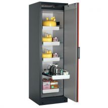 Veiligheidskast Q-CLASSIC-90 Q90.195.060 grijs/rood_Asecos