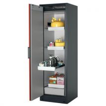 Veiligheidskast Q-PEGASUS-90 Q90.195.060 grijs/rood_Asecos