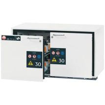 Asecos - Veiligheidsonderbouwkast UB-S-30 - 600x1102x574mm - 30 min brandveilig - Wit