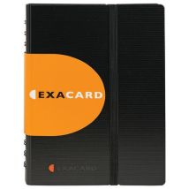 Visitekaarthouder Exactive 20x14.5cm Met Pochet Exacard, - Exacompta