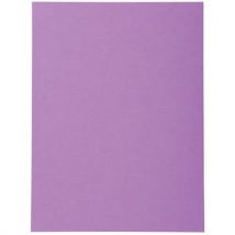 Dossiermap Forever 170 24x32cm 170g/m2 Voor A4 Paars, - Exacompta