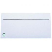 Enveloppe blanche recyclée ERA Pure 80 g - Boîte de 500 - GPV