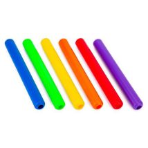 Estafettestok Pvc - 6 Stuks,