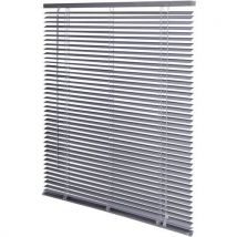 Jaloezieën aluminium 25 mm effen zilverkleurig - Intensions