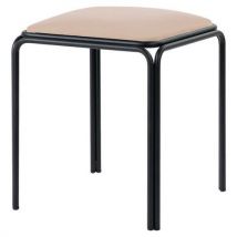 Lot de 4 tabourets Bistrot assise simili-cuir Paperflow