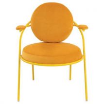 Lot de 2 Fauteuils Sat assise velours Meet By Paperflow