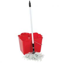 Emmer, mop en telescoopsteel - Manutan