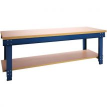 Établi 200 - Plateau multiplis et pieds ajustables - Brakel