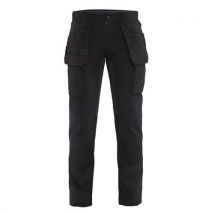 Pantalon services stretch avec poches flottantes noir