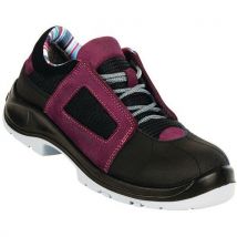 Veiligheidsschoenen hoog Air Lace Lady aubergine S1P SRC ESD - Gaston Mille