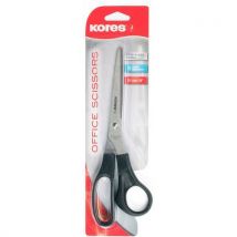 Kores - Universele Schaar - 21 cm Staal - Rechtshandig - Rood - Kantoor